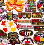 Carnavals Emblemen op je jasje? Ik kan het doen voor je., Ophalen of Verzenden, Nieuw, Versiering