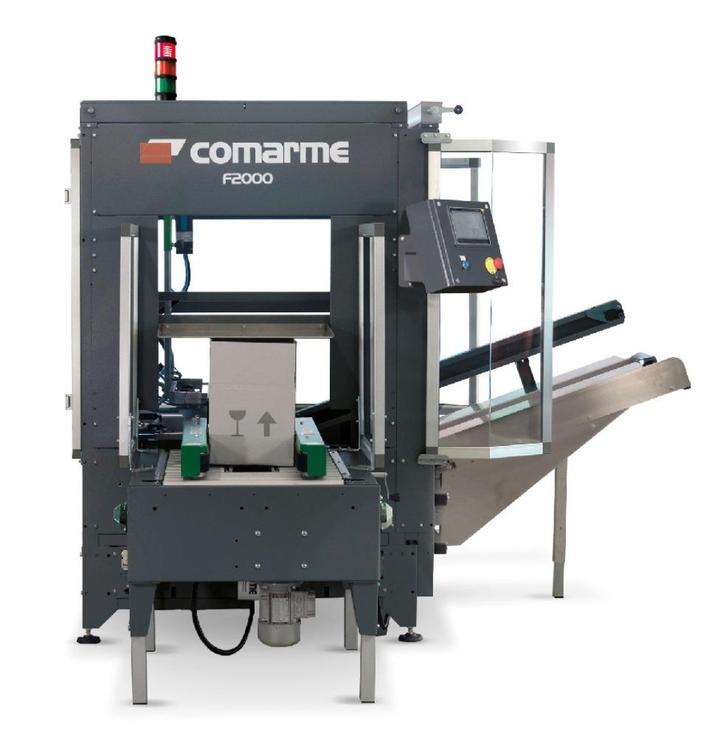Comarme F2000 doosopzetter, volautomatische Dozenopzetter, Zakelijke goederen, Machines en Bouw | Industrie en Techniek, Ophalen of Verzenden