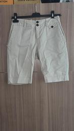 Zara Basic Beige Korte Broek XS, Kort, Verzenden, Beige, Zo goed als nieuw