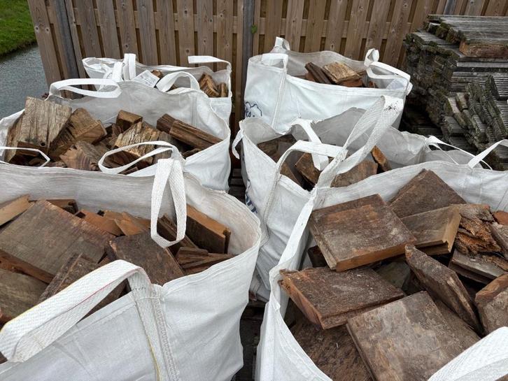 Kachelhout hardhout, Tuin en Terras, Haardhout, Blokken, Ophalen of Verzenden