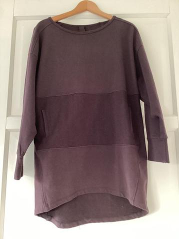 Mooie Paarse Jurk Tuniek Humanoid Maat S Sweatstof beschikbaar voor biedingen