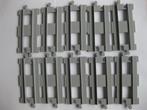 Lego Duplo 9 Originele Rails 6377 Recht Licht Grijs P/St € 1, Kinderen en Baby's, Speelgoed | Duplo en Lego, Ophalen of Verzenden