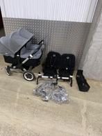 Bugaboo donkey Twin/duo, Kinderen en Baby's, Kinderwagens en Combinaties, Ophalen, Gebruikt, Verstelbare duwstang, Bugaboo