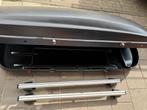 Dakkoffer/baggagebox matzwart Skoda + dakdragers, Auto diversen, Dakdragers, Ophalen, Zo goed als nieuw
