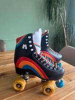 Moxi rolschaatsen, rollerblades, rainbow riders zwart, Ophalen of Verzenden, Dames, Verstelbaar, Gebruikt