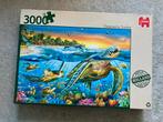 Jumbo Puzzel Underwater Turtles 3000 Stukjes, Ophalen of Verzenden, Meer dan 1500 stukjes, Nieuw, Legpuzzel