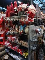 Grote partij kerstballen en deco rietwerk van alles, Diversen, Kerst, Ophalen