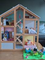 Hema Poppenhuis met Accessoires, Kinderen en Baby's, Speelgoed | Poppenhuizen, Ophalen of Verzenden, Gebruikt, Poppenhuis