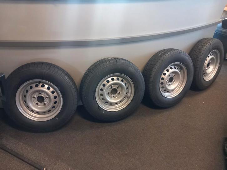 set banden met velg nieuw 185r14 104/102, Auto-onderdelen, Banden en Velgen, Zomerbanden, 20 inch, Nieuw, Ophalen of Verzenden