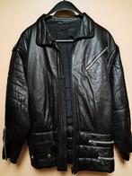 Leren jas, Ophalen of Verzenden, Gedragen, Overige maten, Zwart