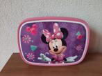 Rosti Mepal Minnie Mouse Broodtrommel Lunchbox Paars Roze, Diversen, Ophalen of Verzenden, Gebruikt