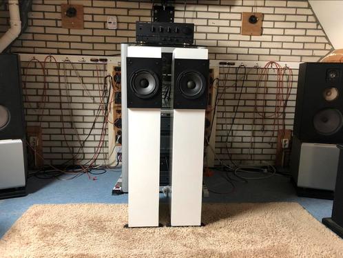 Monacor zelfbouwset, Audio, Tv en Foto, Luidsprekers, Gebruikt, Front, Rear of Stereo speakers, 60 tot 120 watt, Overige merken