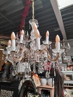 Adv 14 mooie kristallen kroon luchter 12 lpnt, Huis en Inrichting, Lampen | Kroonluchters, Ophalen of Verzenden, Zo goed als nieuw
