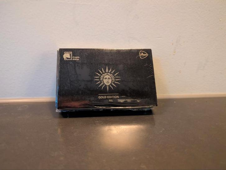 PostNL Crypto Stamp Gold 2025 NFT + 1gr 24k Goudbaar in Seal, Postzegels en Munten, Edelmetalen en Baren, Goud, Ophalen of Verzenden