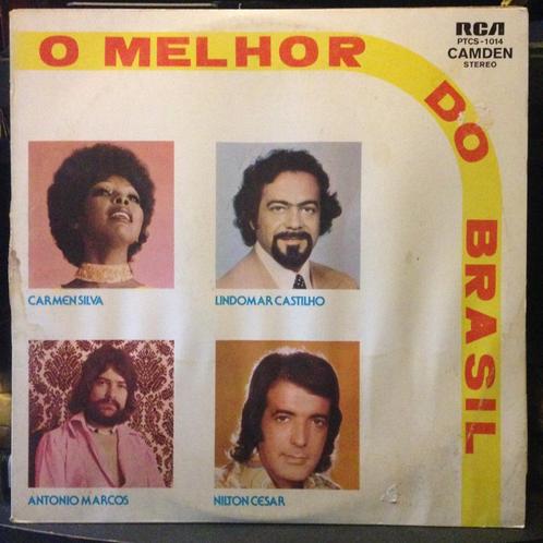 O Melhor Do Brasil Carmen Silva Nilton Cesar Marcos Castilho, Cd's en Dvd's, Vinyl | Latin en Salsa, Gebruikt, 12 inch, Ophalen of Verzenden