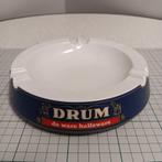 Asbak	Drum (halfzware) plastic, blauw 20cm (shagmerk), Ophalen of Verzenden, Zo goed als nieuw, Asbak