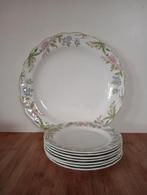 Royal Doulton Sadbury Gebaksstel, Huis en Inrichting, Keuken | Servies, Gebruikt, Ophalen of Verzenden, Bord(en), Overige stijlen