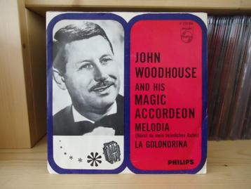 7" Single John Woodhouse And His Magic Accordion - Melodia  beschikbaar voor biedingen