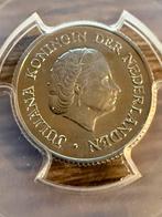 Zeldzaam kwartje 1951 proof, Ophalen of Verzenden, Koningin Juliana, 25 cent, Losse munt