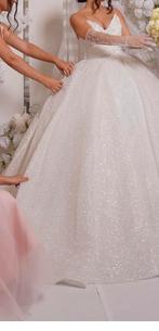 Prachtige Witte Trouwjurk, Kleding | Dames, Trouwkleding en Trouwaccessoires, Ophalen of Verzenden, Zo goed als nieuw, Wit, Trouwjurk
