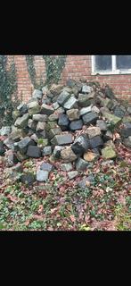 Kasseien / Kinderkoppen - ca. 350-400 stuks, Ophalen, Gebruikt, Graniet, Kei