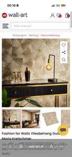 Goud behang, Huis en Inrichting, Stoffering | Behang, Ophalen, Minder dan 10 m²