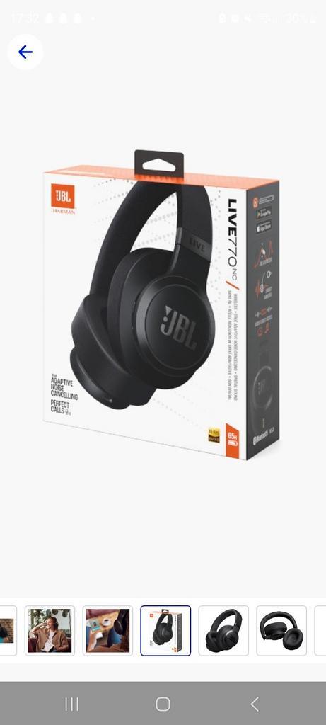 jbl live 770nc, Audio, Tv en Foto, Koptelefoons, Nieuw, Over oor (circumaural), Overige merken, Bluetooth, Ophalen of Verzenden