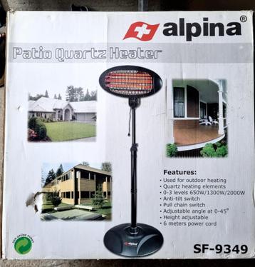 Terras verwarmer Alpina beschikbaar voor biedingen