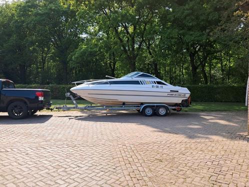 Rennen 210, Watersport en Boten, Speedboten, Zo goed als nieuw, 6 meter of meer, Benzine, 200 pk of meer, Polyester, Binnenboordmotor