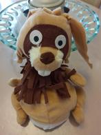 Fabeltjeskrant Handpop " Zoef de Haas ", Ophalen of Verzenden, Zo goed als nieuw, Tv, Actiefiguur of Pop