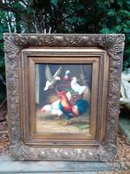 Olieverf Schilderij "De Dierenmanagerie", Ophalen of Verzenden