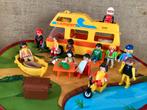Vintage Playmobil camper met popjes en accessoires, Kinderen en Baby's, Speelgoed | Playmobil, Ophalen of Verzenden, Gebruikt