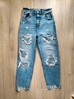 Spijkerbroek bershka mom, maat 36, Ophalen of Verzenden, Zo goed als nieuw, Blauw, W28 - W29 (confectie 36)