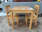 Kindertafel met twee stoeltjes, perfecte staat, Ophalen, Zo goed als nieuw, Tafel(s) en Stoel(en)
