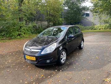Opel Corsa 1.2 16V 5D 2008 Zwart beschikbaar voor biedingen