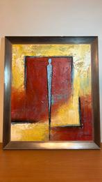 Schillderij olieverf abstract, Ophalen of Verzenden