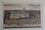 AMSTERDAM PRINSENHOF STADHUIS GRAVURE 1663 O. DAPPER E31, Antiek en Kunst, Verzenden