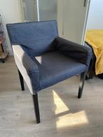 2x zwarte eetkamerstoel IKEA Nils, Huis en Inrichting, Stoelen, Ophalen, Gebruikt, Zwart, Vier
