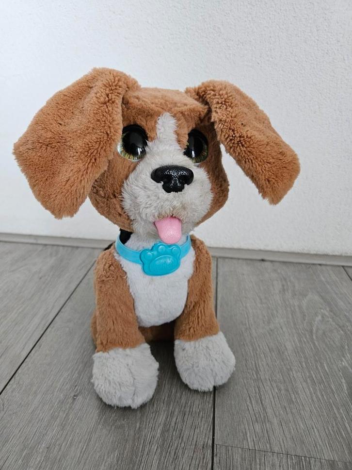 FurReal Friends Charlie, De blaffende Beagle, Kinderen en Baby's, Speelgoed | Knuffels en Pluche, Zo goed als nieuw, Hond, Ophalen of Verzenden