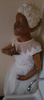 Vintage kinder etalagepop / brocante pop, Verzamelen, Poppen, Ophalen, Gebruikt, Pop