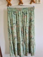 KAFFE Lange Rok - Maat 42 - Groen Bloemmotief, Kleding | Dames, Rokken, Kaffe, Maat 42/44 (L), Ophalen of Verzenden, Zo goed als nieuw