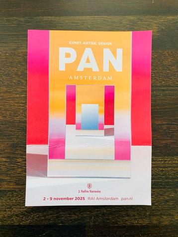 PAN kunst design antiek beurs toegangskaart beschikbaar voor biedingen