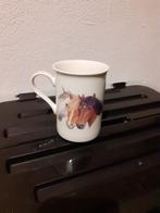 mok met paarden hoofdjes, Huis en Inrichting, Keuken | Servies, Ophalen of Verzenden
