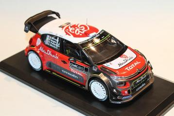 Citroen C3 WRC 2027 officiële presentatie Norev 1:18 beschikbaar voor biedingen
