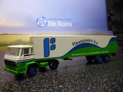 DAF 2100 Flevozoom, Hobby en Vrije tijd, Modelauto's | 1:50, Zo goed als nieuw, Bus of Vrachtwagen, Lion Toys, Ophalen of Verzenden