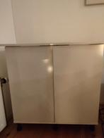 Aquarium met aquariumkast en tas met startersbenodigdheden, Dieren en Toebehoren, Vissen | Aquaria en Toebehoren, Ophalen, Zo goed als nieuw