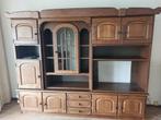 Wandmeubel, Huis en Inrichting, Kasten | Wandmeubels, Ophalen, Gebruikt, Eikenhout, 200 cm of meer