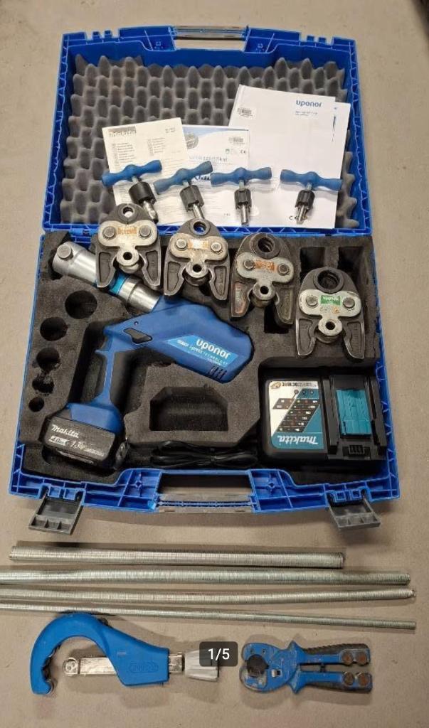 Uponor up110 accu perstang persmachine persapparaat, Diensten en Vakmensen, Loodgieters en Installateurs