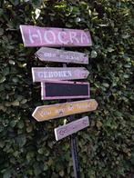 Geboortebord wegwijs meisje | te koop, Kinderen en Baby's, Kraamcadeaus en Geboorteborden, Ophalen of Verzenden, Zo goed als nieuw