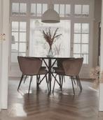 Table du Sud feniks ovale eettafel 260 cm met 6 stoelen, Ophalen, 100 tot 150 cm, 200 cm of meer, Zo goed als nieuw